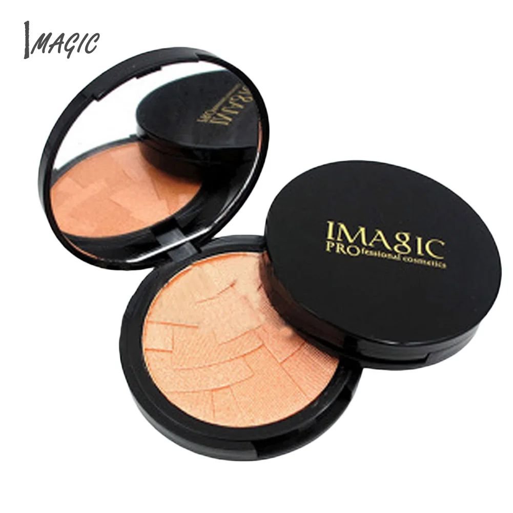 IMAGIC Face Highlighter Powder Palette Makeup Shimmer Brightening Make