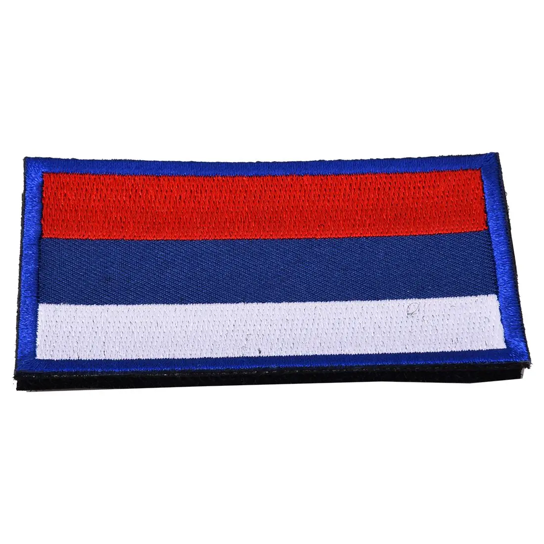 

National Flag Embroidery 3D Badge Patch Military Armband Backside Tactical Patches Russia