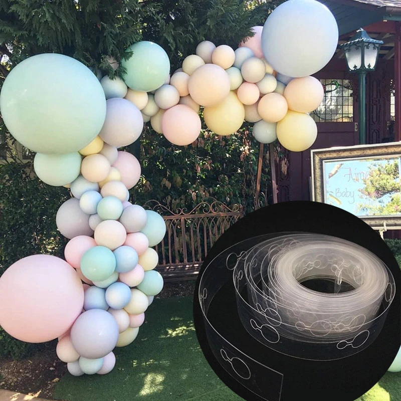 Balloon Arch Decoration Plastic Balloon Chain Arch Clips Balloons