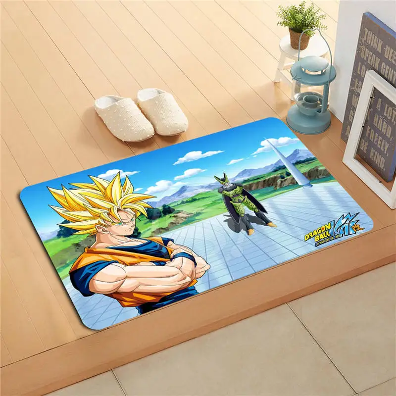 W620#2 Custom dragon ball z Anime Watercolor Painting Doormat Home Decor Door mat Floor Mat Bath Mats foot pad F-#1-a W620#2 Custom dragon ball z Anime Watercolor Painting Doormat Home Decor Door mat Floor Mat Bath Mats foot pad F-#1-a