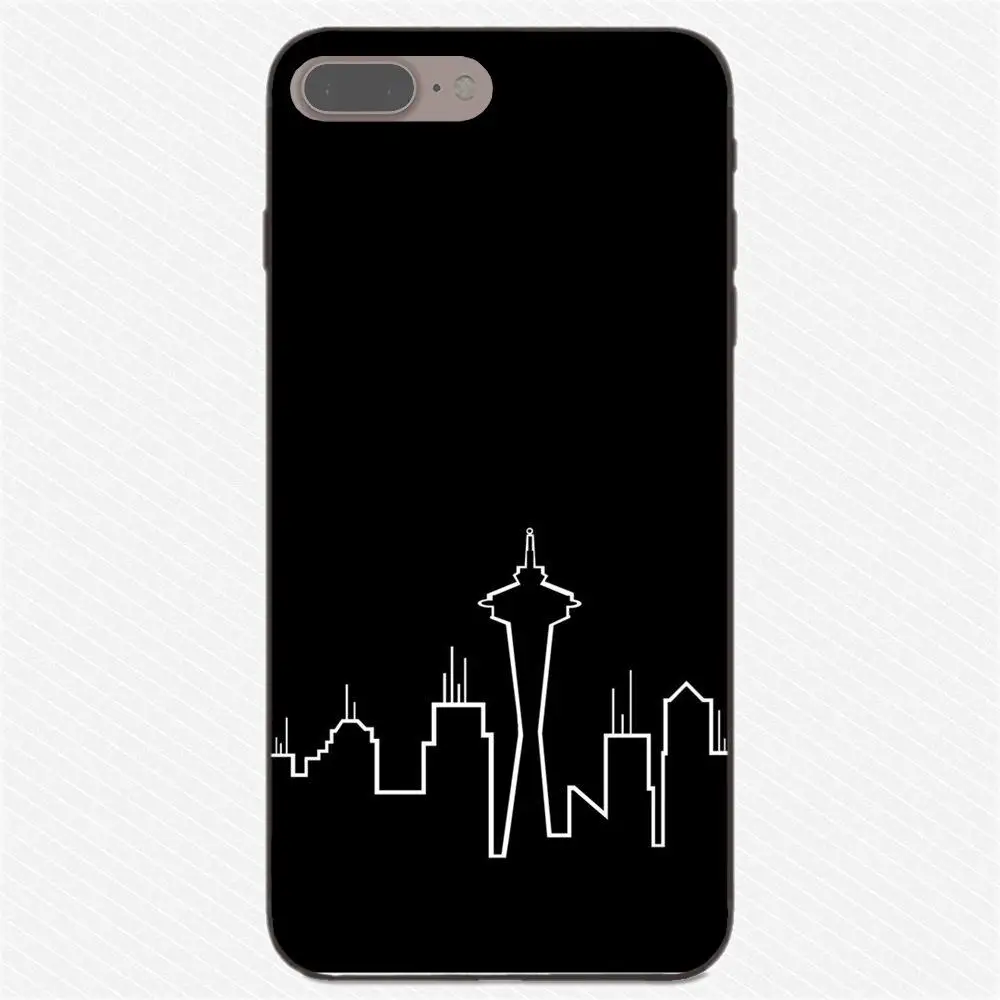 Вертикальный чехол для телефона Seattle Space Needle Xiaomi Redmi Note 2 3 4 4A 4X 5 5A 6 6A Plus Pro S2