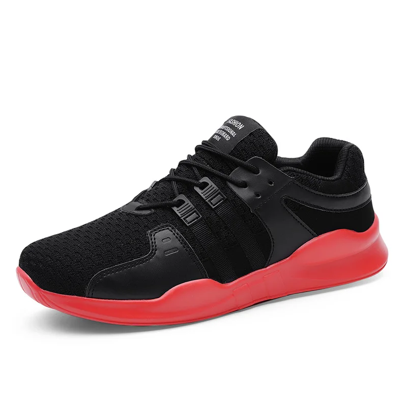 

2018 Hot Sale Four Seasons Tennis Shoes Man Breathable Mesh Sneakers Men Sport Trainers Shoes Stability Athletic Jogging Shoes