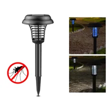 Солнечная электрическая ударная Москитная лампа-убийца от комаров инсектициды Zapper ловушка уничтожитель открытый садовый свет