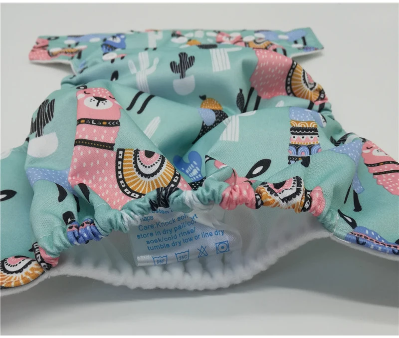 Детские Тканевые пеленки моющиеся многоразовые карманные тканевые подгузники регулируемые водонепроницаемые детские бамбуковые