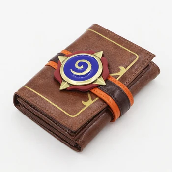 

Embossed Leather Hearthstone Heroes of Warcraft Card Wallet Package New Gift