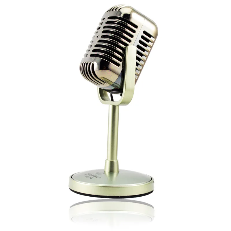 Kubite Vintage Microphone Studio Wired Classic Retro Condenser ...