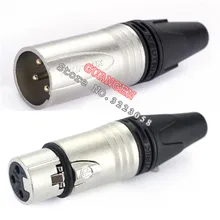 20 шт./лот 10 шт. NC3MXX и 10 шт. NC3FXX для NEUTRIK мужской и женский набор 3 Pin XLR разъем withe высокое качество