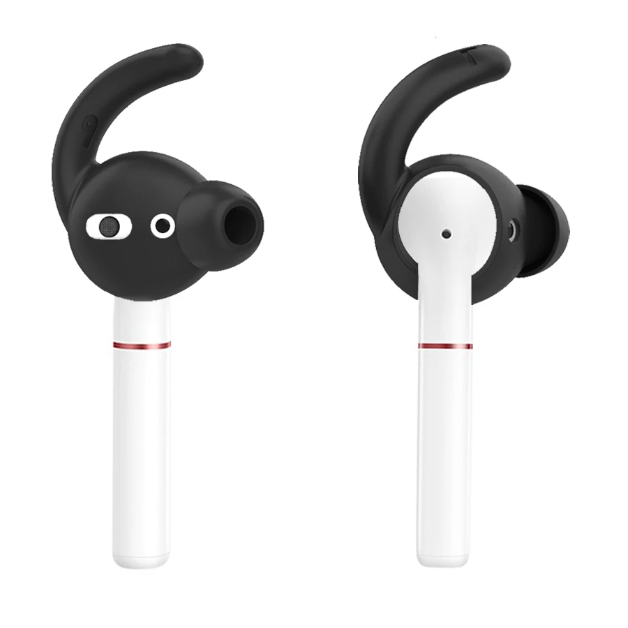 

For Apple Airpods 1 2 Earbuds Cover Eartips Hook Earphone Pouch for Honor Flypods Earhook Storage Box for Huawei Freebuds2