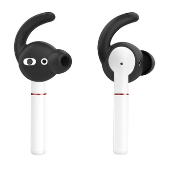 

For Apple Airpods 1 2 Earbuds Cover Eartips Hook Earphone Pouch for Honor Flypods Earhook Storage Box for Huawei Freebuds2