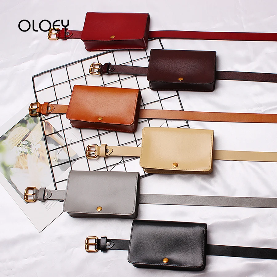 

Waist Bag Women Luxury Brand Soild Color Fanny Pack Lady Belt Bag Leather Waist Pack Fashion Travel Chest Handbag pochete homem