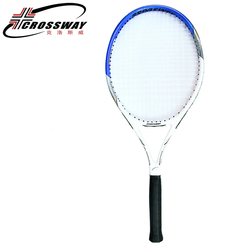 1 шт. Теннисная ракетка из углеродного волокна, теннисная ракетка, профессиональная для мужчин и женщин, для тренировок, соревнований, теннисная ракетка для начинающих - Цвет: Blue