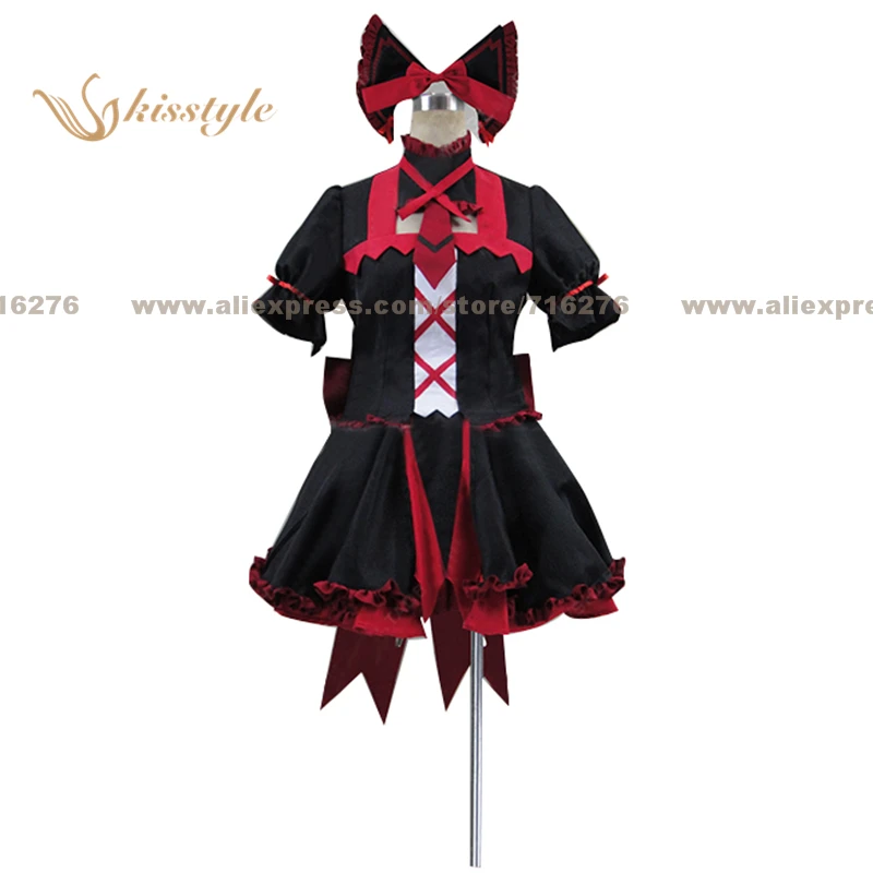 Модные ворота в стиле кисстайл: Jieitai Kano Chi nite Kaku Tatakaeri Rory Mercury Rori Makyuri Uniform COS clothes Cosplay