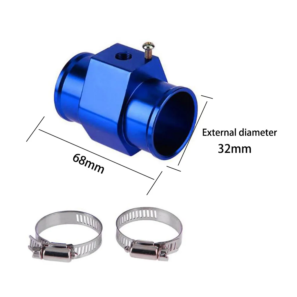 8 размеров, синий датчик температуры воды, датчик температуры, шланг радиатора, адаптер, алюминий, низкая цена, аксессуары 8Z - Цвет: 32 mm