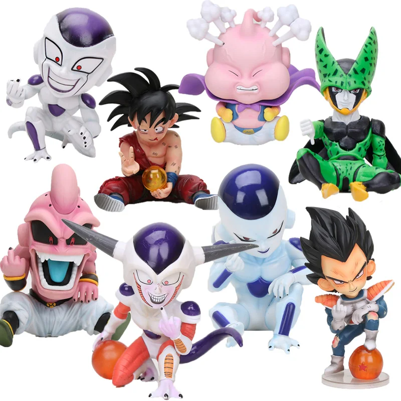 12 см аниме Dragon Ball Fighter Z Majin Buu Freeza frieza Cell Vegeta Dragon Ball Z ПВХ фигурка модель игрушки