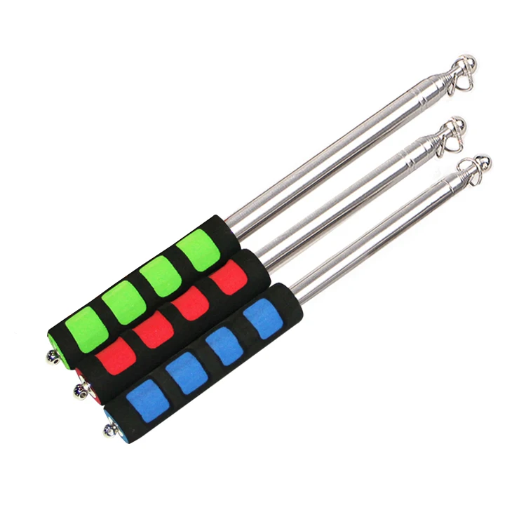 

Lengthen 1.2M/1.6M/2M long extension-type stainless steel guide flagpole Pointer hand holding stick coach rod sponge hand shank