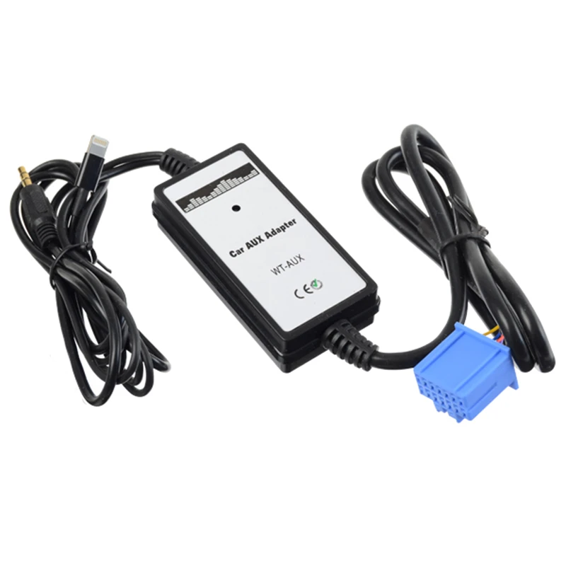 3.5 мм Аудиомагнитолы автомобильные MP3-плееры AUX в Кабель-адаптер CD MP3 Зарядное устройство Интерфейс для Honda Accord для