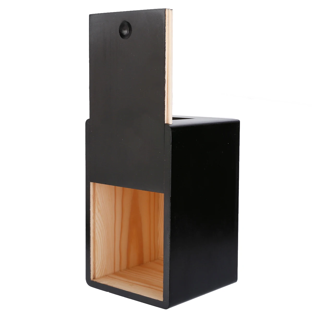 Mayitr Black Wooden Pet Urn Box Dog Cat Cremation Urn Peaceful Memorial Photo Frame Keep Box For Home Storage Holder
