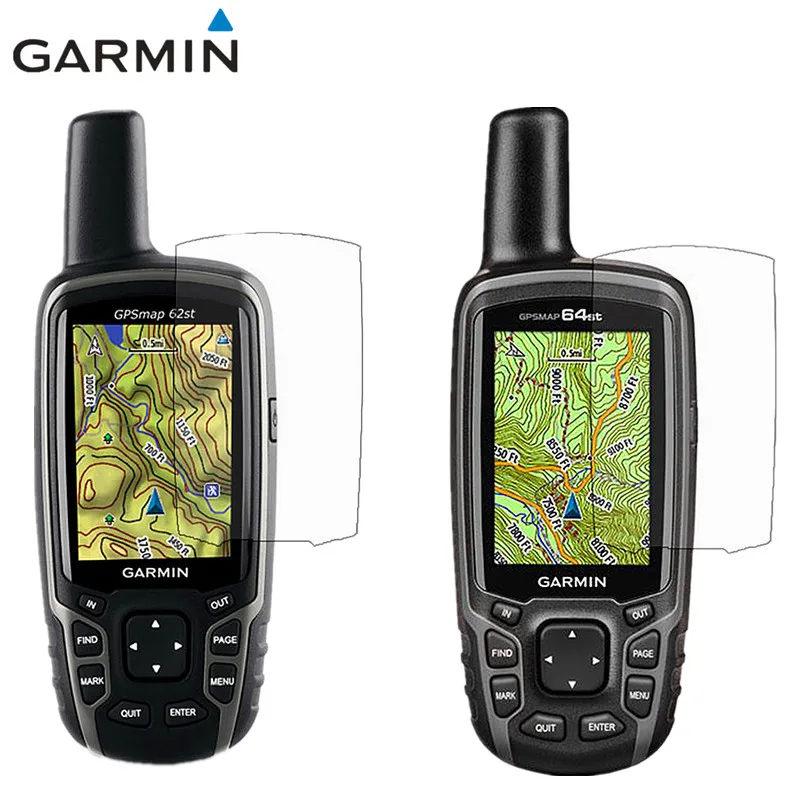 3 шт прозрачного gps экрана протектор для Garmin GPS GPSMAP 62st 62stc 64st 63SC пленка HD против