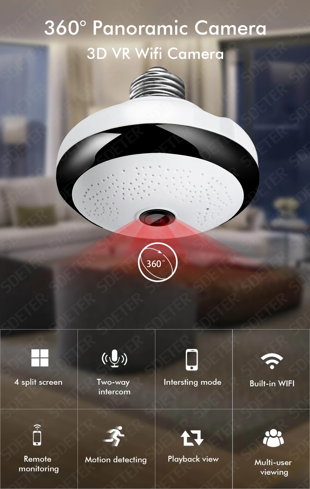 bulb lamp wifi camera (1)