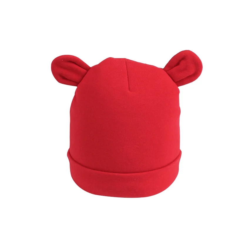 New Thick Winter Baby Hat Newborn Cotton Warm Beanie Bear Ears Tire Hat Cartoon Infant Beanie For Boys Girls Baby Boys Clothing (4)