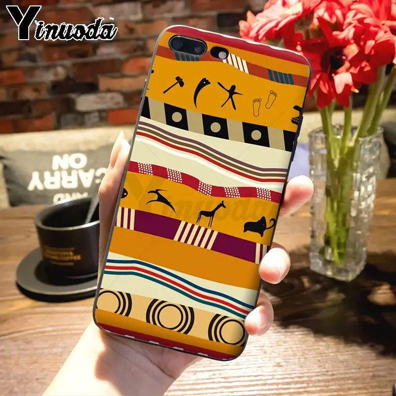 Прозрачный Африканский Тотем Yinuoda новейший модный роскошный чехол для телефона