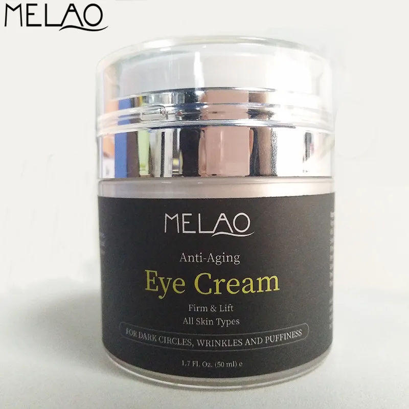 

MELAO Eye Cream Dark Circles Remover Hydrating Hyaluronic Acid Firming Anti Puffiness Anti Wrinkle Eye Care Gel 50g