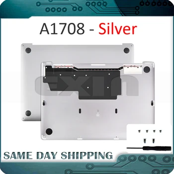 

New Silver Color for Apple Macbook Retina Pro 13" A1708 Lower Bottom Case Cover 2016 2017 Year 613-05541-01 EMC2978 EMC3164