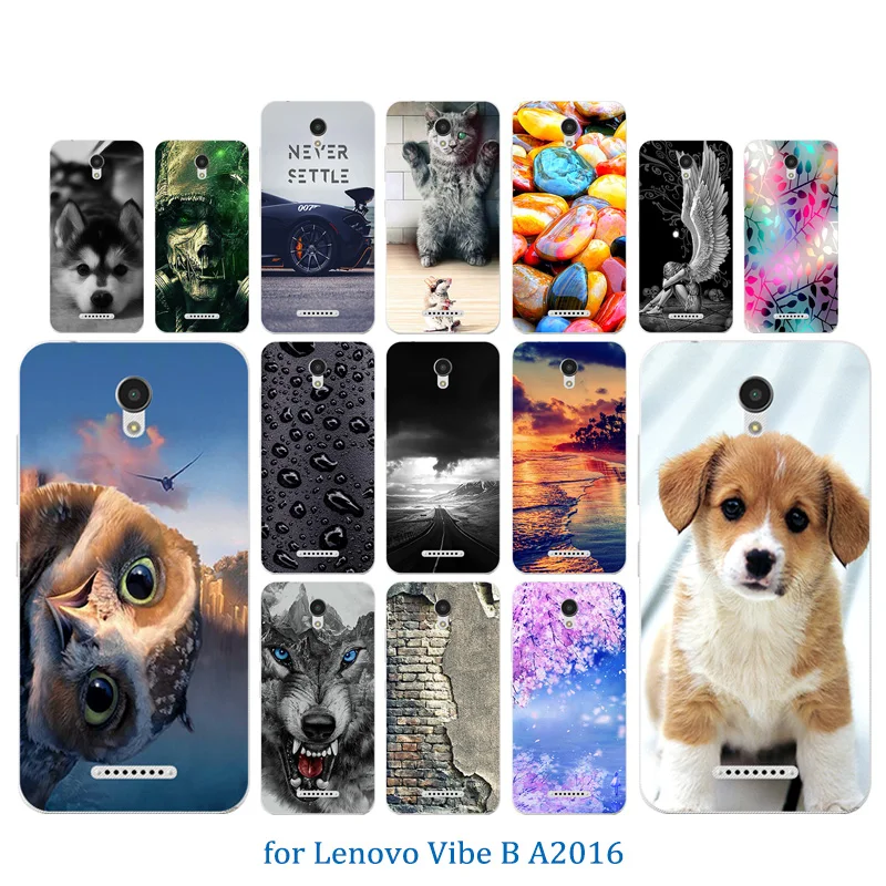 Для lenovo Vibe B A2016 A1010 A20 плюс APlus A1010a20 1010 A2016A40 мягкий чехол для телефона силикон Цвет с