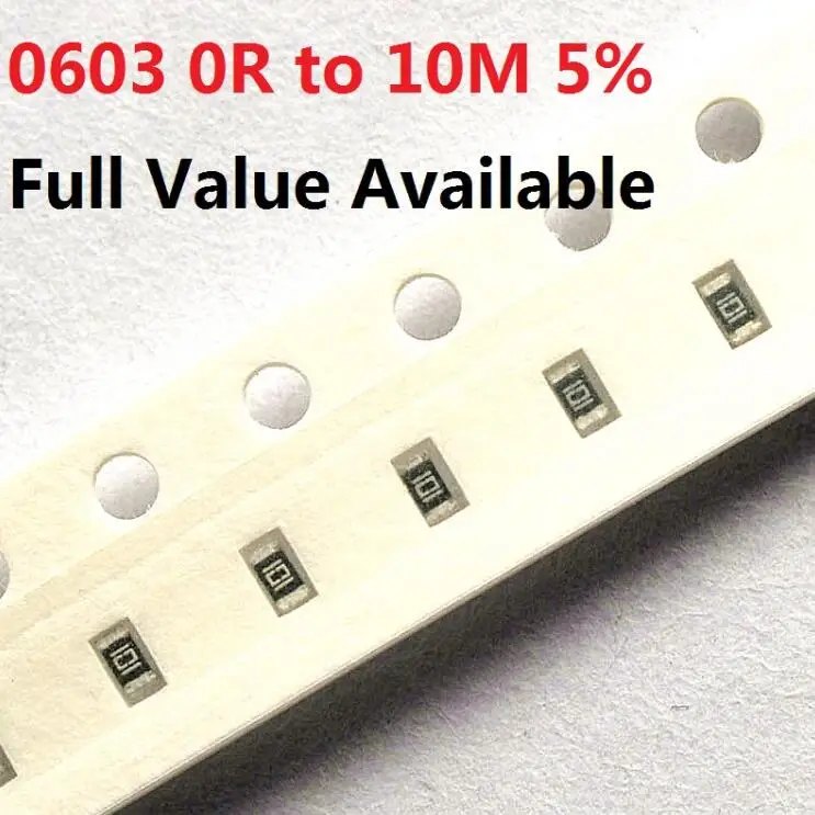 200 шт. 0603 SMD чиповый резистор 10K Ом 5% 0R-10M 1K 2 K 100K 0R 1R 10R 100R 220R 330R 470 2/3/4/5/6/7/8/Комплект 9/R/K |