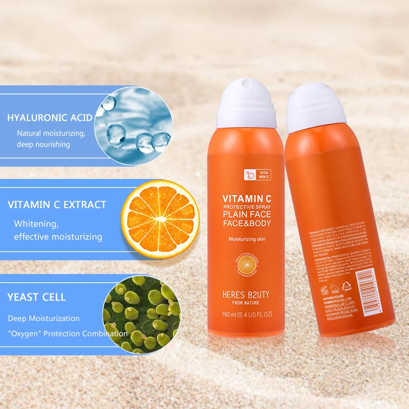 vitamin c and sunscreen combination