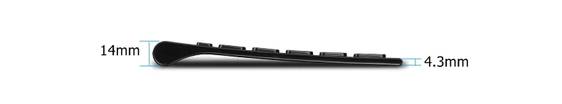 Лук HB086 тонкий и легкий с Подсветкой Bluetooth беспроводной мобильный телефон, планшет, ноутбук, дома, настольная перезаряжаемая клавиатура