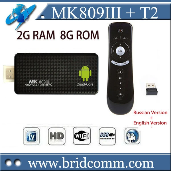 MK809III+T2]RK3188T smart android tv google chromecast 2GB RAM ROM Bluetooth smart TV Player MK809 III _ - AliExpress Mobile