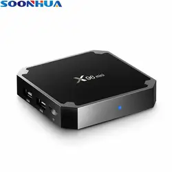 Soonhua x96 Android 7.1.2 ТВ Box Amlogic s905w Max 2 ГБ Оперативная память 16 ГБ Встроенная память 4 ядра WI-FI HDMI 4 К * 2 К HD smart set top box media player