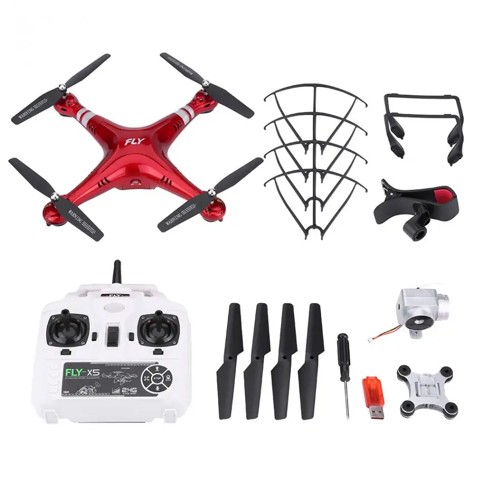 X52 6 axle Gyroscope One Key Return Drone 2.4GHz Remote Control Drone