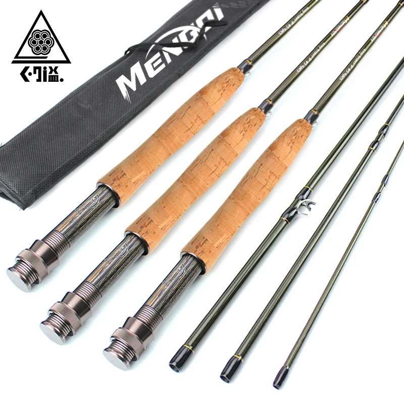 9ft Fly Fishing Rod 2.7M 4 Section Fly Fishing Rod Line Weight 5/6
