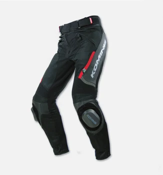 

2018 Cross-country Riding racing pants new leather PK717 Summer style breathable MEsh Fabric leather
