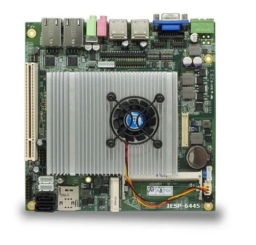 

Onboard Core 2 Duo P7550 CPU processor, 2*GLAN ,6*RS232, 6*USB2.0, VGA, LVDS, 1*PCI Expansion Slot,12~24V DC IN