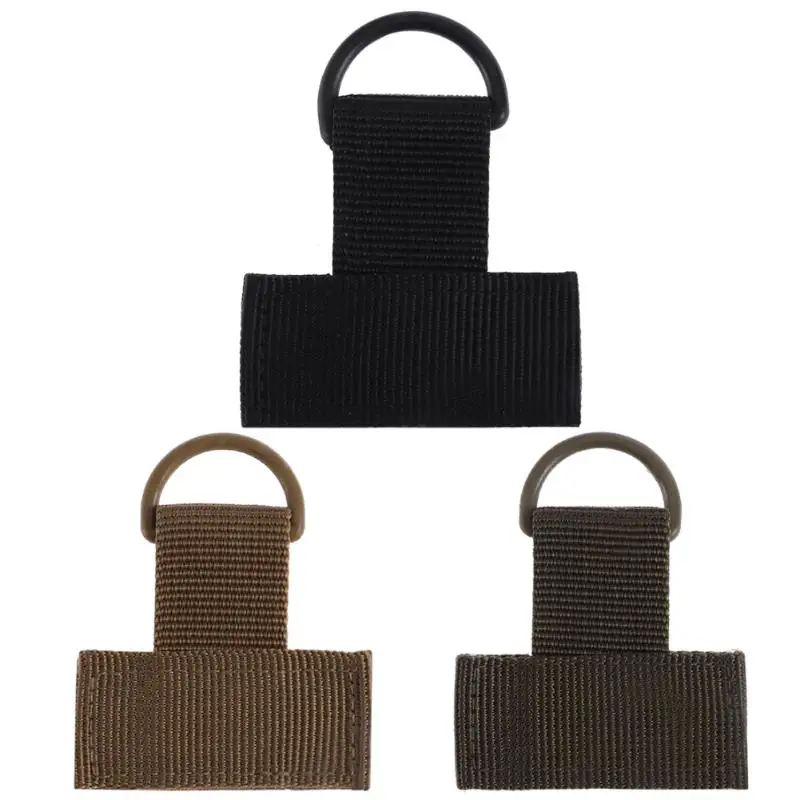 

Tactical Backpack Military Molle Attach Nylon Webbing Hanging Belt Buckle D-Ring Hook Carabiner Clip Outdoor Camp Hiking Keychai