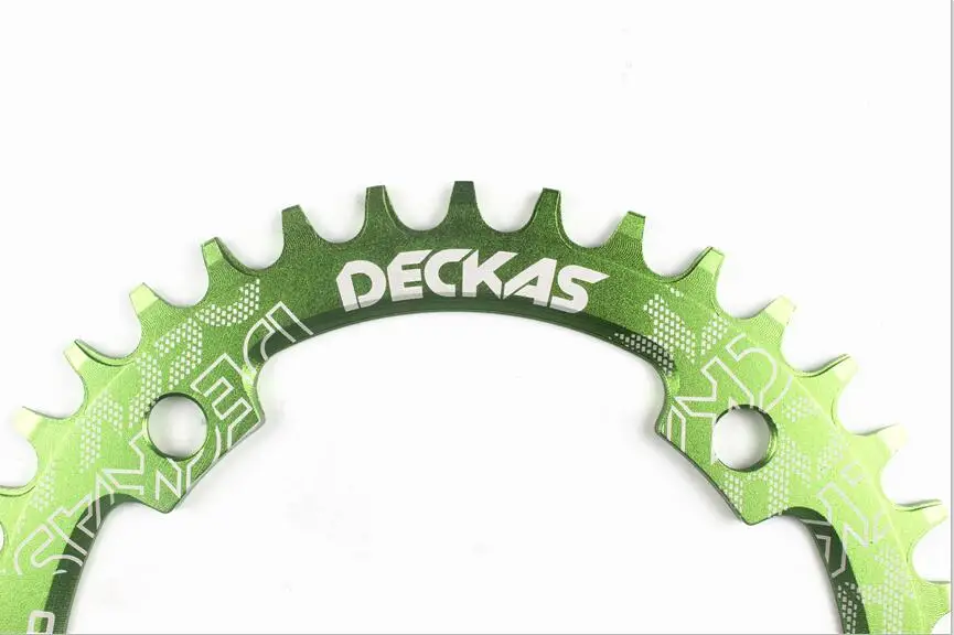 DECKAS 120BCD 36 T/38 T для sram xx x0 x9 горный велосипед кривошипная алюминиевая звездочка