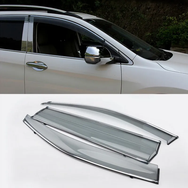 4 шт. автомобильные дефлекторы от дождя для 2012 15 дюймов|vent visors|rain deflectorswindow rain deflectors