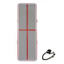 Надувной спортивный мат воздушный пол тумблинг трек Гимнастика Мат для чирлидинга Trick Pad для тхэквондо сомерсо с электрическим насосом