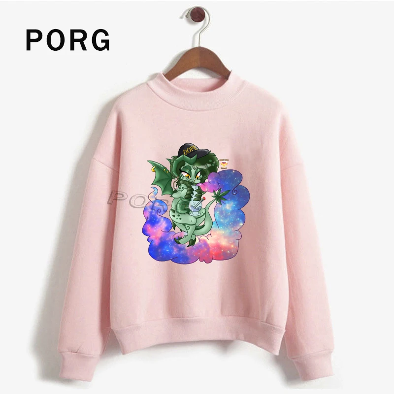 

Magic of The Bong Sweatshirt Women Round Neck Gothic Streetwear Harajuku Sudadera Mujer 2019 Women Clothes Long Sleeve Hoodies