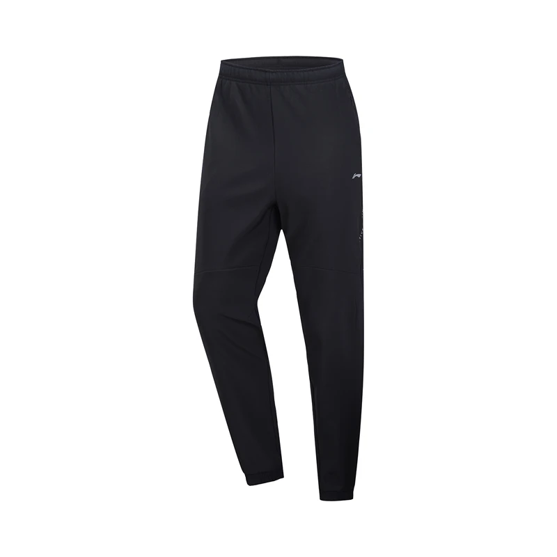Мужские тренировочные штаны Li Ning теплые флисовые из 92% полиэстера 8% спандекса