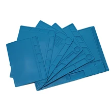 Антистатическая теплоизоляция рабочий коврик паяльная станция Железный телефон компьютер ремонт коврик Магнитный термостойкий BGA изолятор платформа