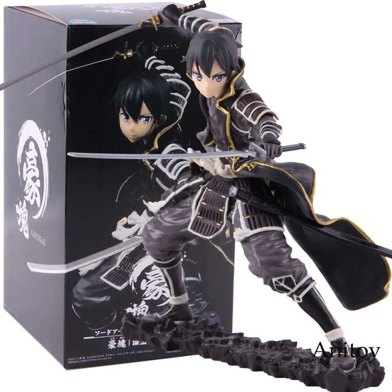 Sao goukai Black Dark tiger Kirigaya Kazuto Kirito Figure