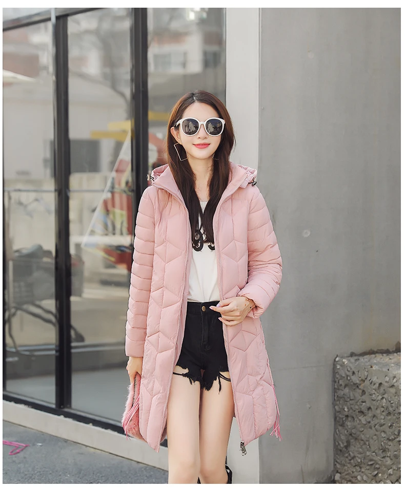 Зимняя куртка, Женская парка, пальто, плюс размер 4XL, модный пуховик, Длинная толстовка с капюшоном, толстая длинная куртка, женская одежда