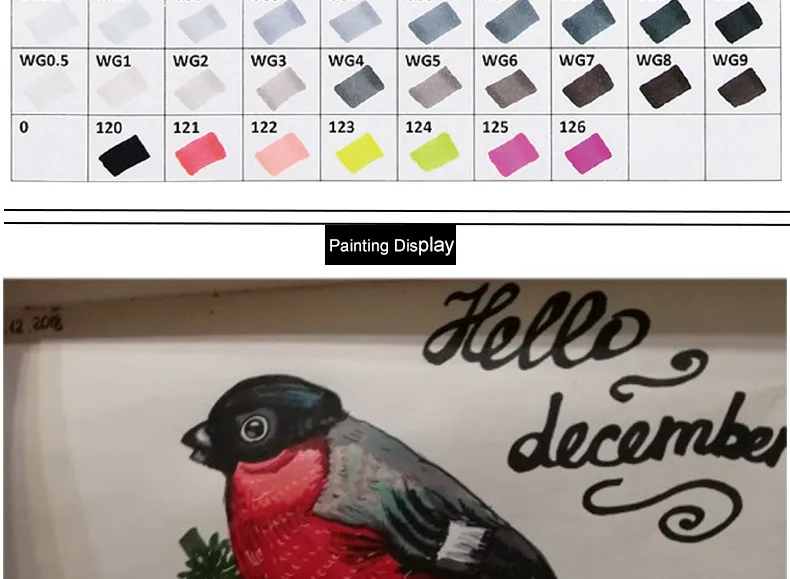 168 цветов одиночные маркеры кисти на спиртовой основе маркеры эскизная ручка двойной Рисунок Набор для рисования манга архитектура товары для рукоделия