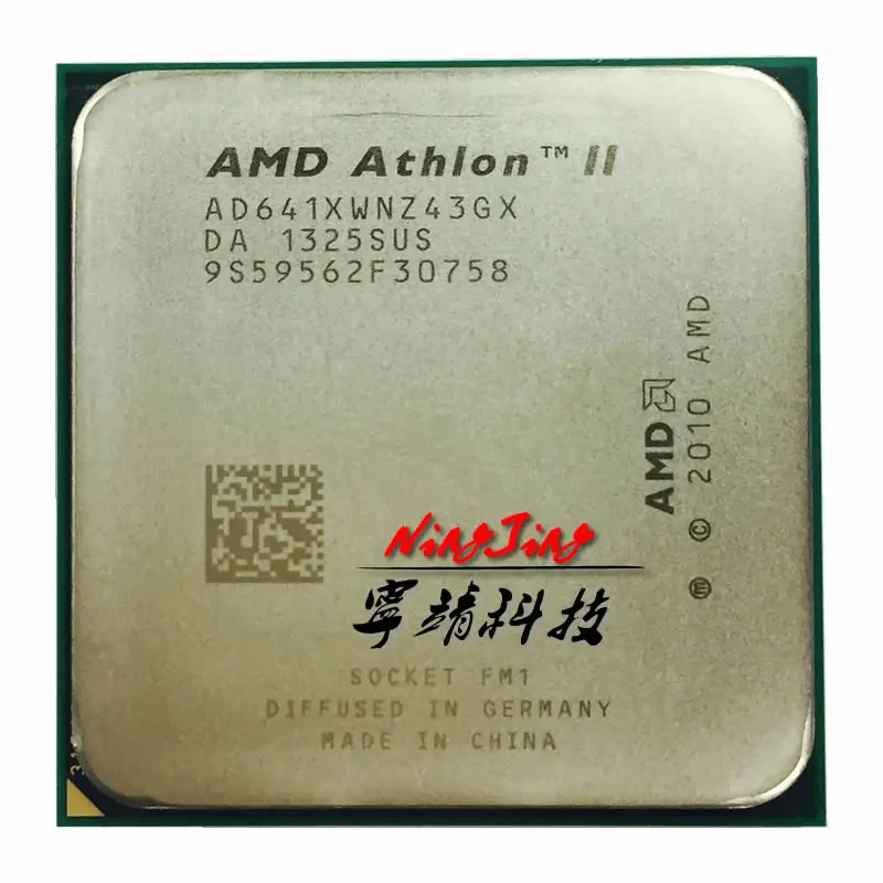 Четырехъядерный процессор AMD Athlon II X4 641 2,8 ГГц AD641XWNZ43GX Socket FM1