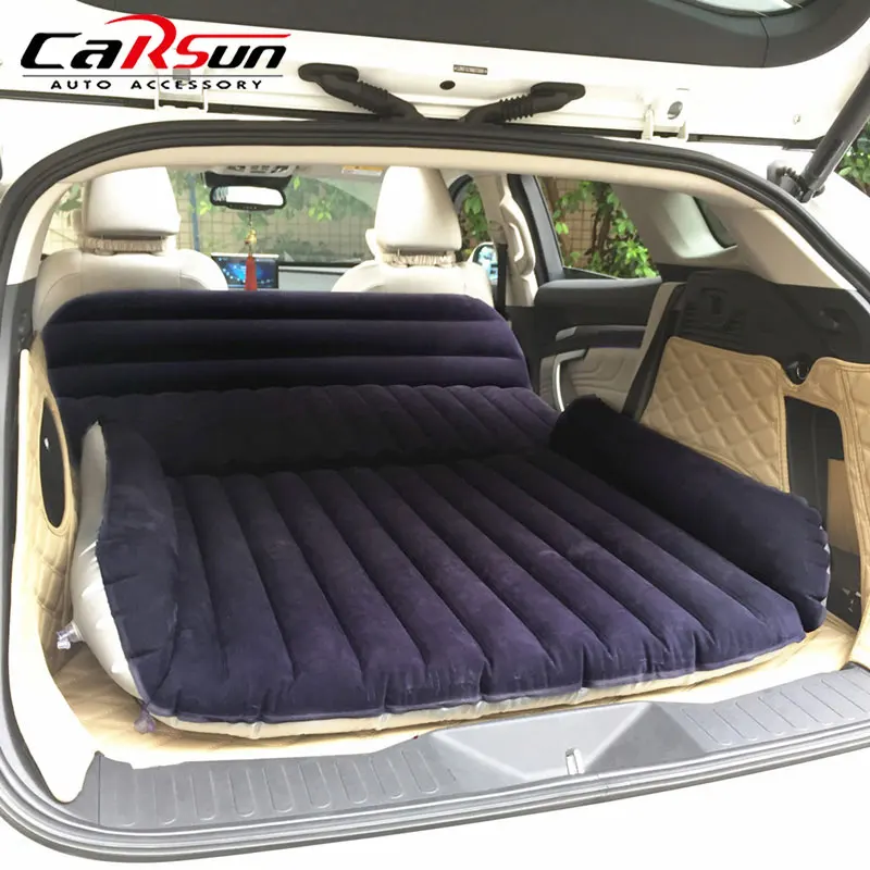 CARSUN-colchón Inflable Para cama Camping de 190x130CM, viaje automático