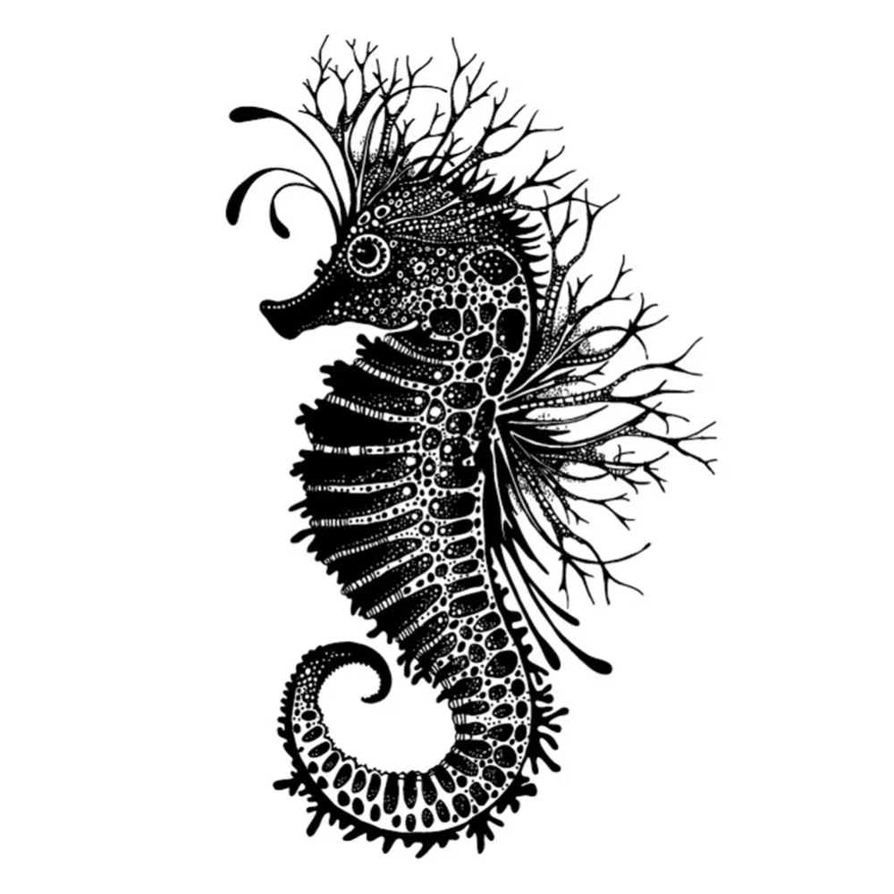 

Sea Horse Transparent Clear Stamp for Scrapbooking Paper Christmas Cards Making 2019 New